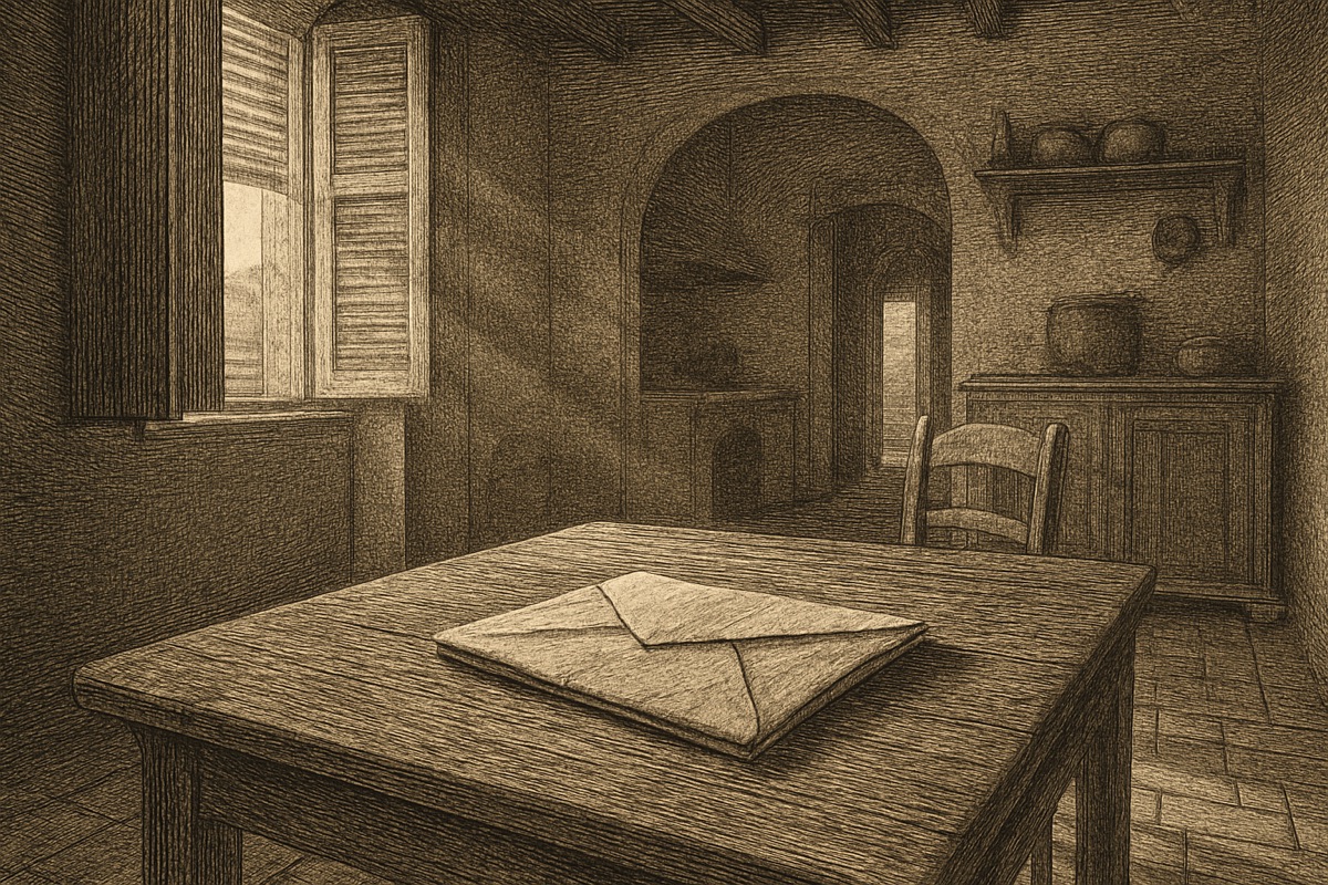 Vintage Etching example